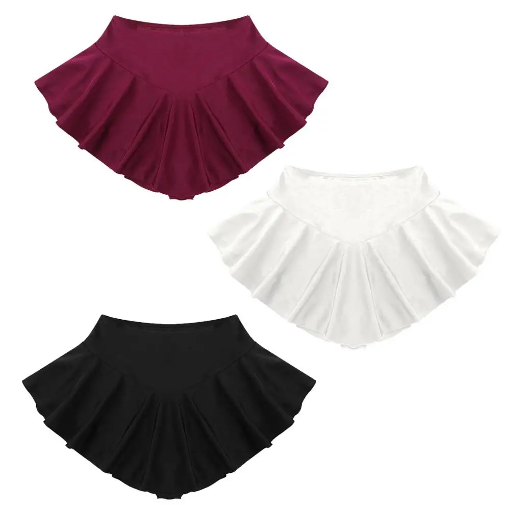Женская юбочка для латинских танцев мини юбка катания на коньках короткая