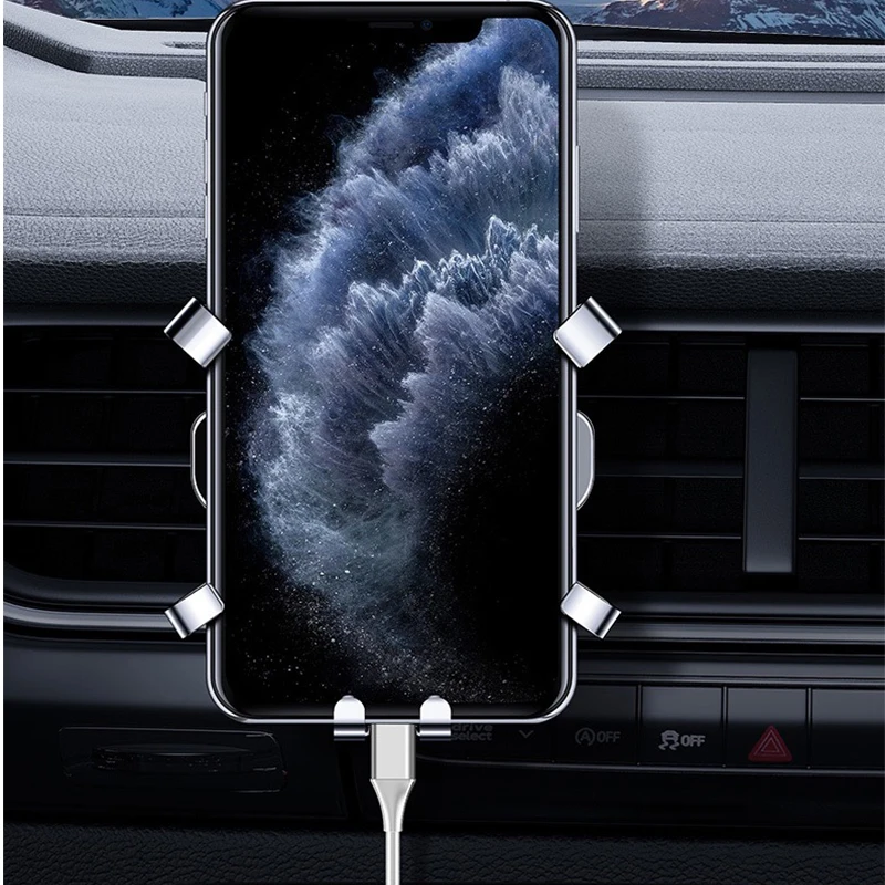 car mobile phone holder mounts gps stand gravity navigation bracket for honda civic 2016 2017 2018 2019 2020 2021 accessories free global shipping