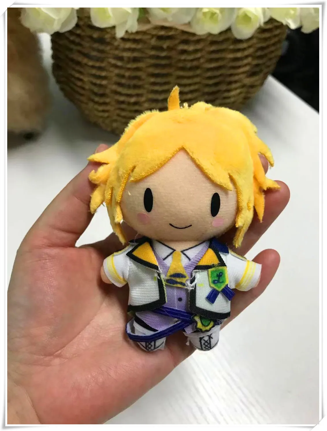 

Anime Secret Story Film 10cm Pendant Keychain Doll Stuffed Toy Soft Plush #8672 Children Christmas Gift