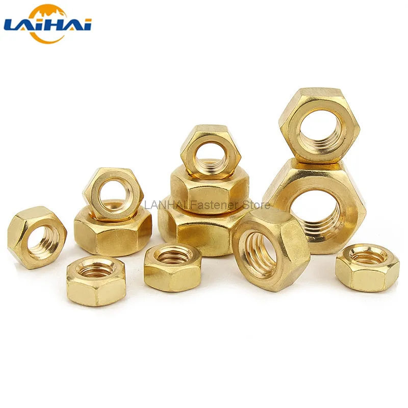 

Шестигранная гайка, латунь, медь, 10/200 шт., DIN934, для M1 M1.2, M1.4, M1.6, M2 M2, 5 M3 M4 M5 M6 M8 M10 M12, винт, метрическая резьба