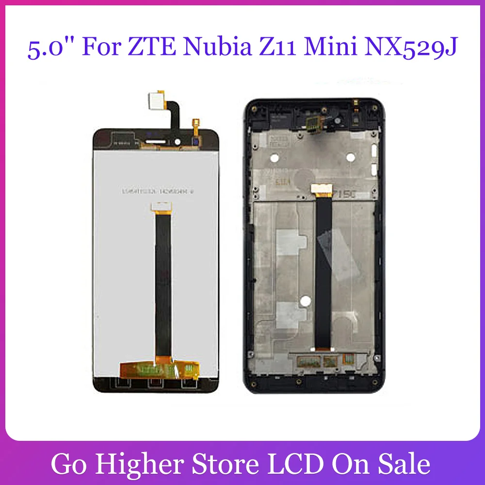 

5.0'' Lcd For ZTE Nubia Z11 Mini NX529J LCD Display Digitizer Screen Touch Panel Glass Sensor Assembly + Tools