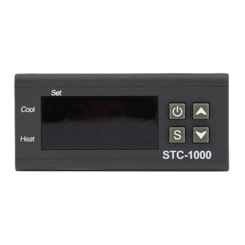 Регулятор температуры STC-1000 А 12 В 24 110 220 два релейных выхода цифровой термостат-50 ~