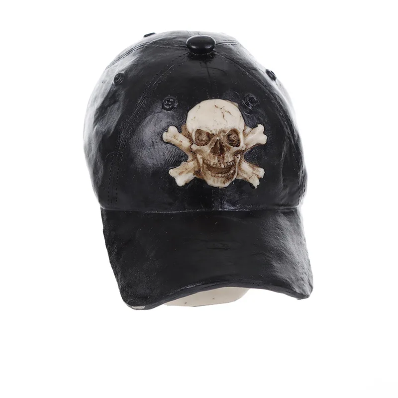 VILEAD 13 см череп с остроконечной шляпой домашний настольный декор статуя черепа