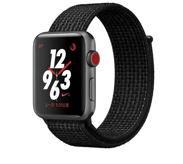 black white Тканые Пояса для Apple Watch band 42 мм 44 мм нейлоновый ремешок Спортивная петля тканевые ремешки для iwatch 5 band 38 мм 40 мм серии 5/4/3/2/1 - Цвет ремешка: black white
