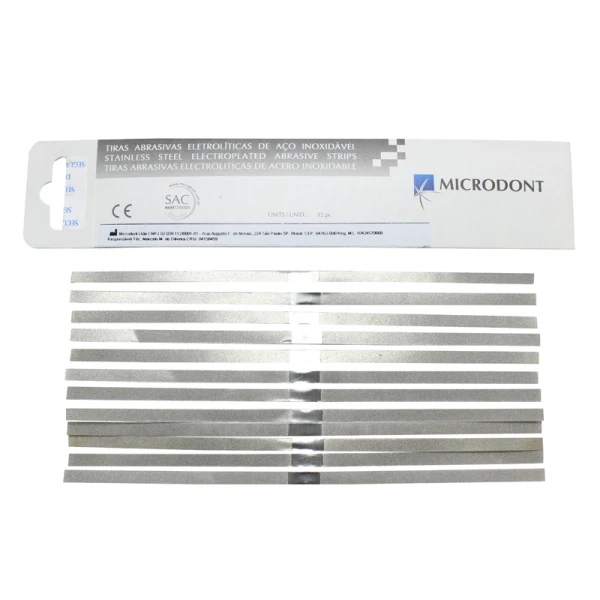 12pcs a pack 12 шт./упак. зубной металлический полировальный палочки полосы с одной стороны глинозема покрытием шлифовальной поверхности(4 мм ширина) стоматологические инструменты лаборатории - Цвет: 12pcs a pack