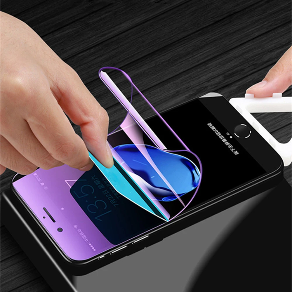 2pcs soft full cover hydrogel film for huawei mate 9 10 20x 20 lite protective film mate 30 pro phone screen protector not glass free global shipping