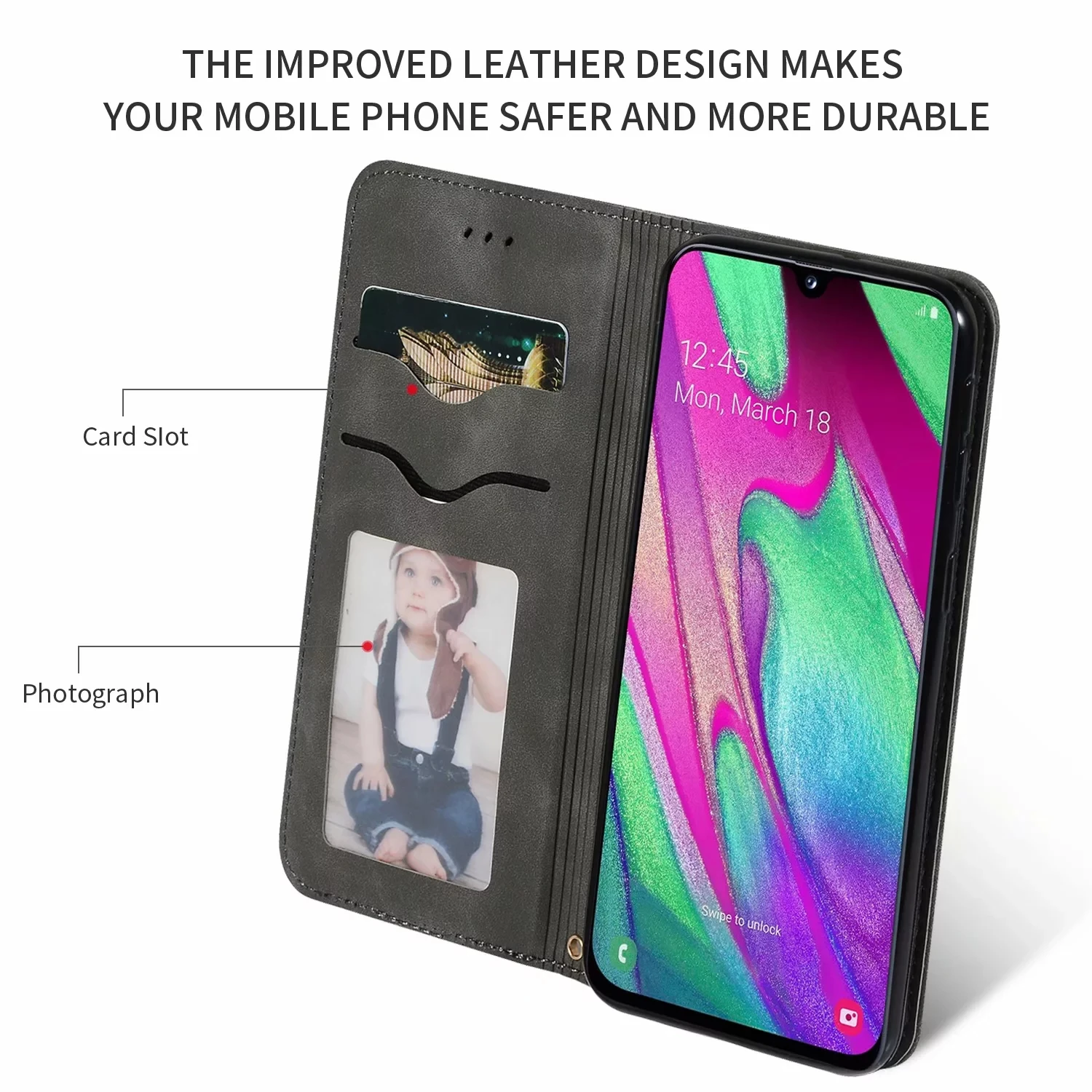 Кожаный чехол-книжка чехол для samsung Galaxy A10 A20 A30 A40 A50 A60 A70 A7 A8 плюс A9 A20E M10 M20 M30 M40 Магнитный чехол-портмоне с отделением для карт чехол