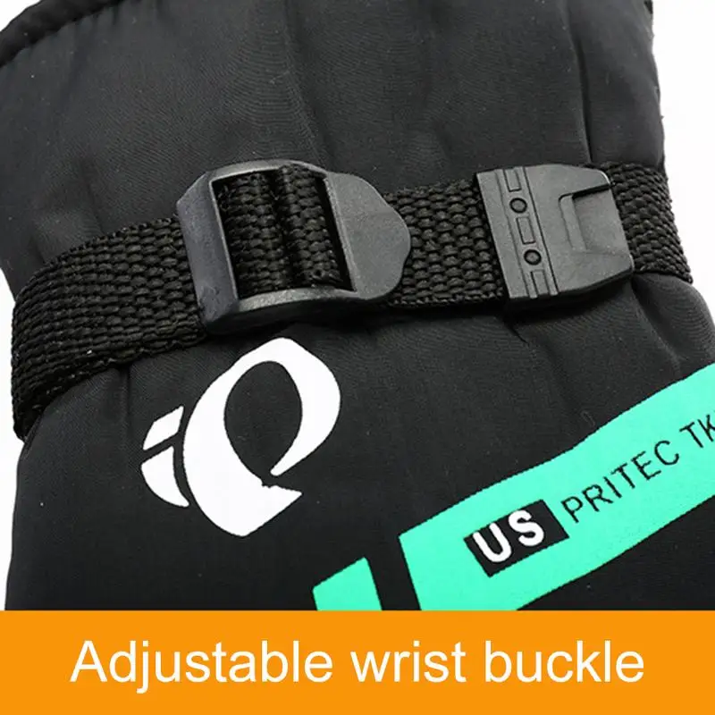 Мужские лыжные перчатки флисовые для сноуборда снегоходы мотоциклетные зимние