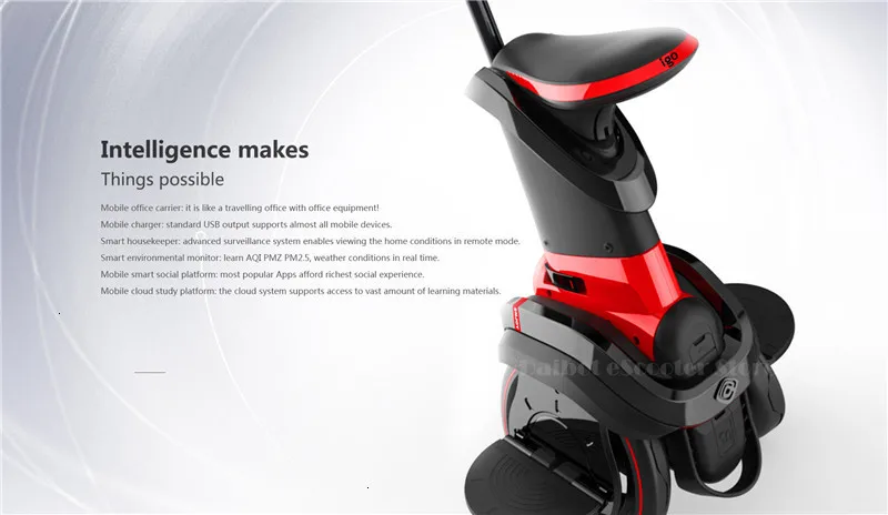 I-ROBOT-GO двухколесный балансировочный стенд для автомобиля и сидения для взрослых складной электрический самокат