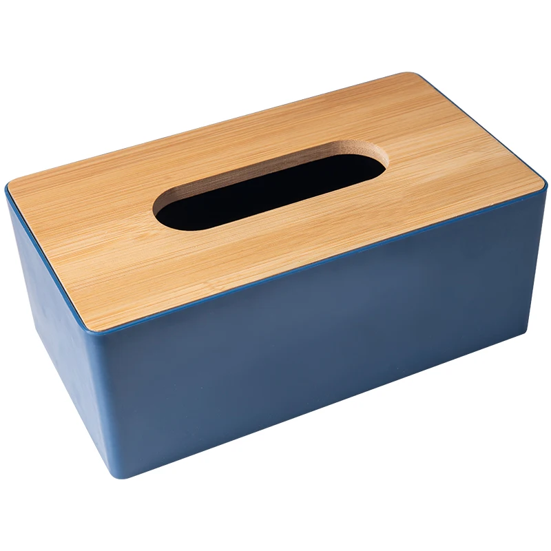 

Wooden Tissue Box Environmental Protection Home Tissue Container Towel Napkin Tissue Holder Case for Office Home Decoration