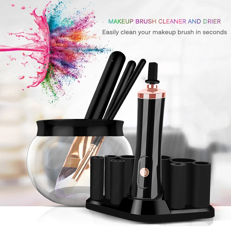 Профессиональные электрические скребки Кисть для макияжа Чистящая Щетка