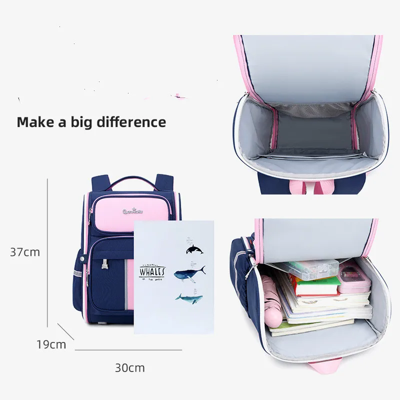 

Waterproof Children School bags Boys Girls Orthopedic Backpacks Kids Book Bags schoolbag primary school Backpacks bolsa infantil