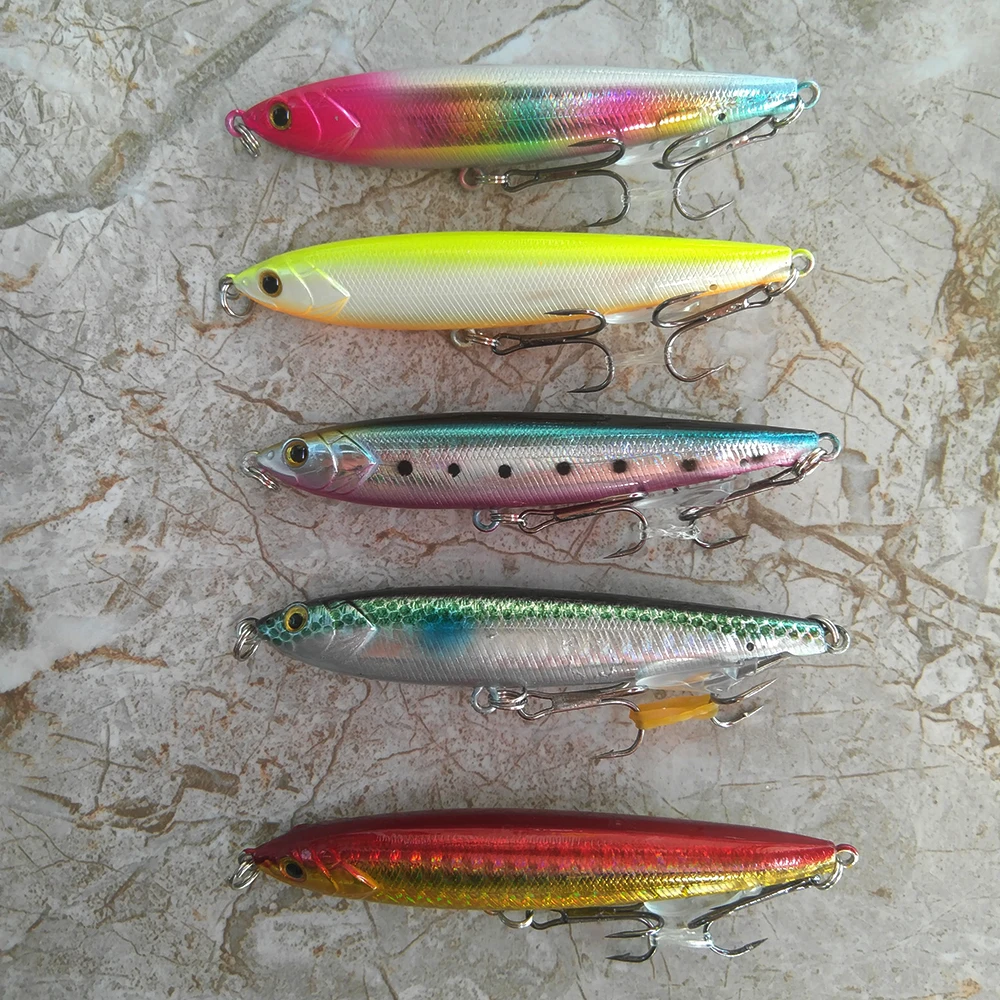 Deshion 1 шт. рыболовная приманка заброса карандаш стикбейт Тонущая воблеры ИСОГД