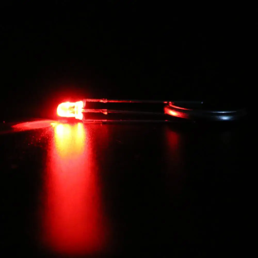 

Artudatech 1000Pcs LED 3mm Dual Bi-Color Red Blue Water Clear Bright Common Anode Light Diode