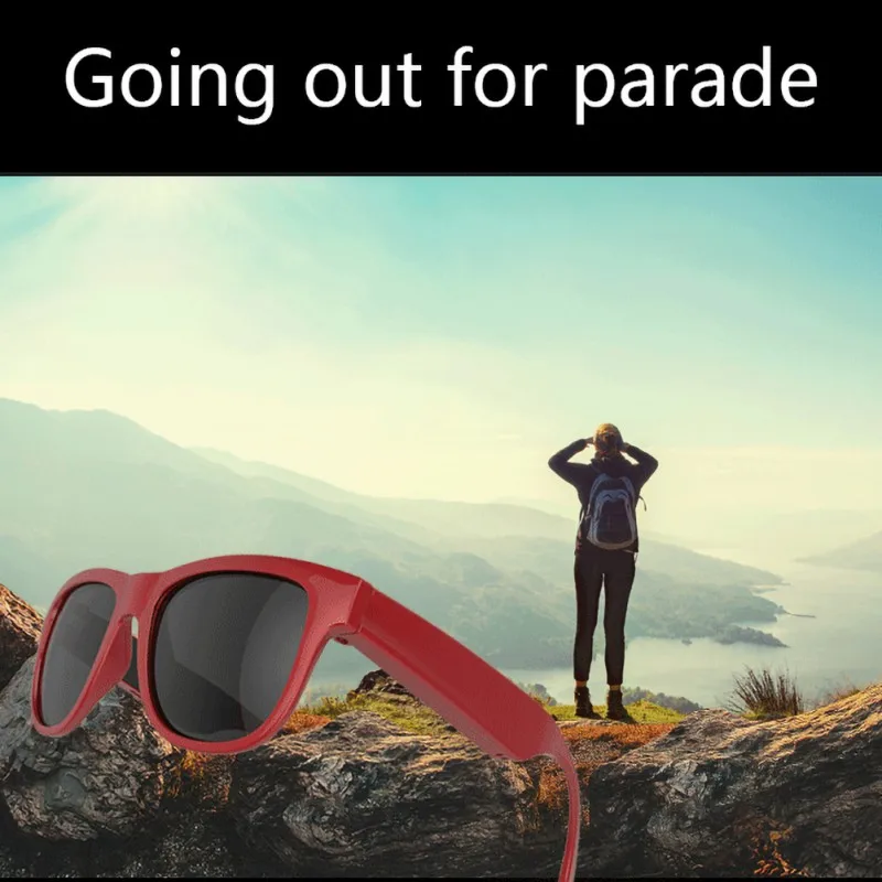 Новые технологии портативные Bluetooth умные солнцезащитные очки костная