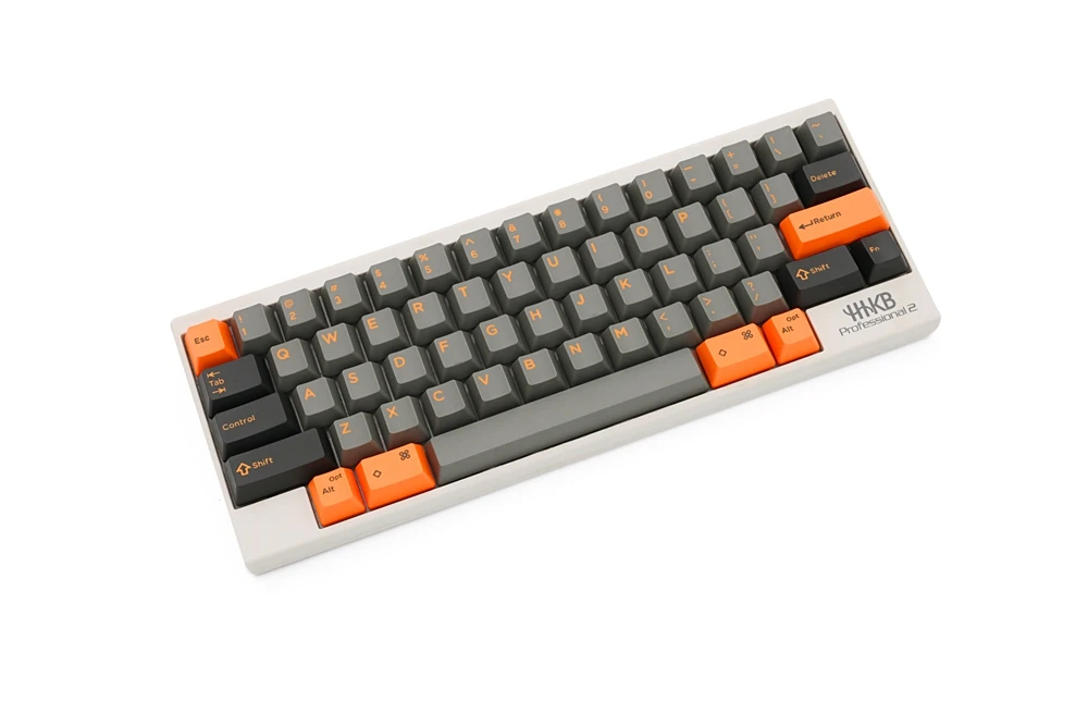 Набор колпачков для ключей Domikey hhkb abs doubleshot dolch orange профиль механической