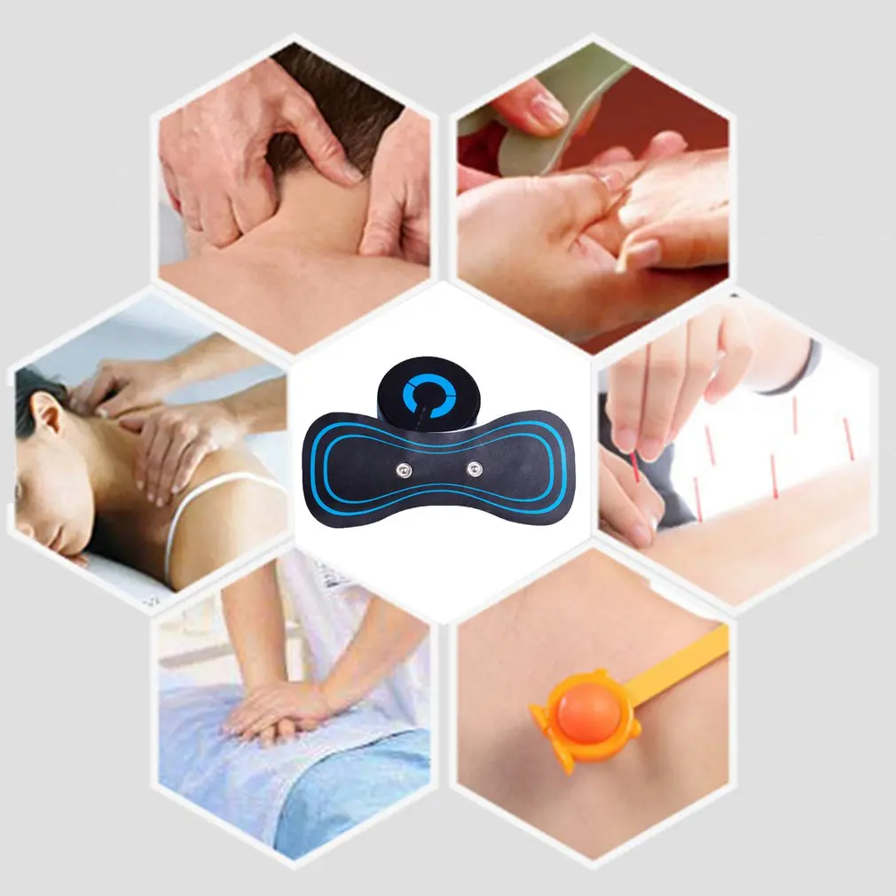 

Acupoint Massage Patch Mini Neck And Shoulder Meridian Pulse Therapy Wireless Massager Sticker Relief Pain Tool