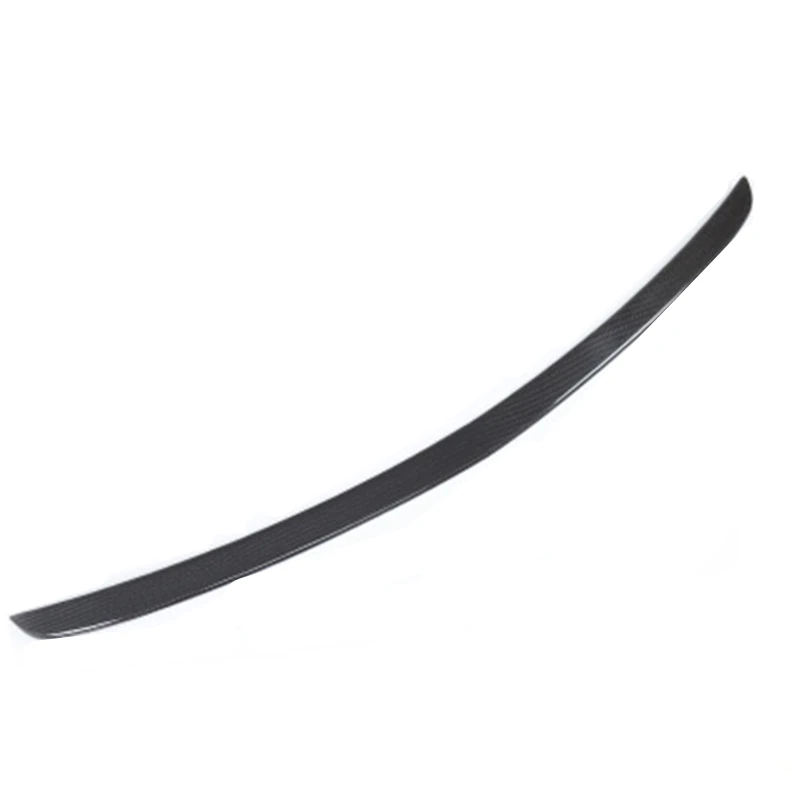 

Use For Benz E Class W212 Spoiler 2008--2015 Year Sedan 4-door Glossy Real Carbon Fiber Rear Wing A Style Accessories Body Kit