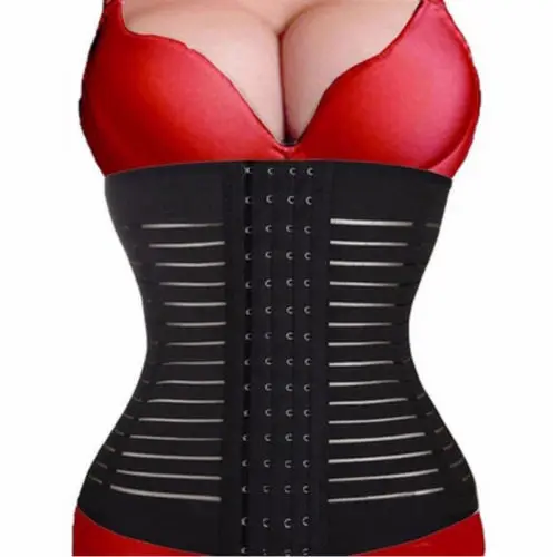 Breathable Shapewear Waist Tummy Girdle Belt Sport Body Shaper FourBuckle Corset | Женская одежда