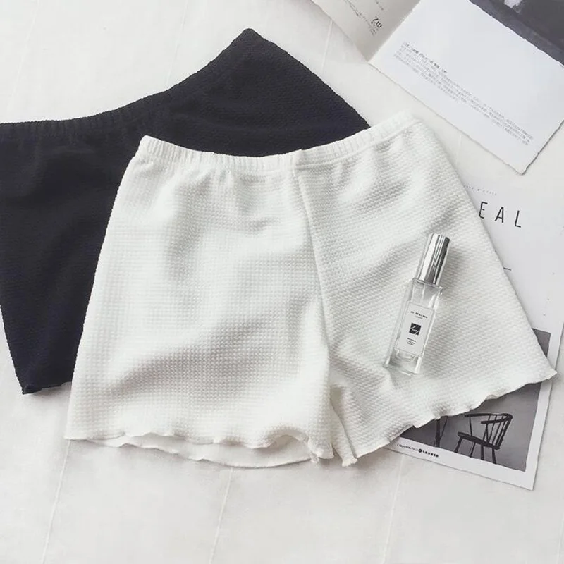 

Бесшовные эластичные защитные трусики, однотонное сексуальное женское нижнее белье с оборками