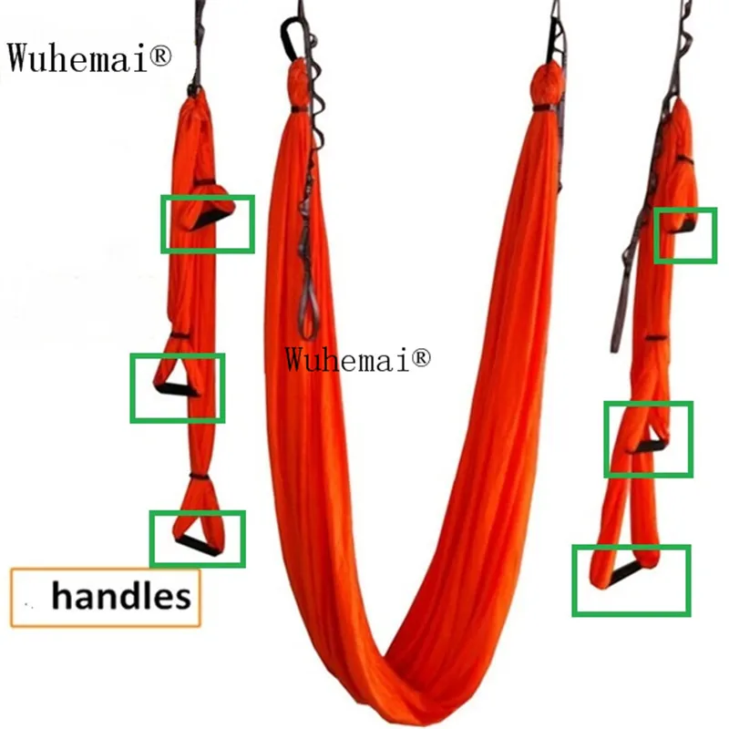 

Anti-Gravity yoga hammock fabric Yoga Flying Swing Aerial Traction Device Yoga hammock set Equipment for Pilates body shaping