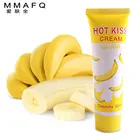 Горячий поцелуй банан смазки Съедобные тела Смазка Оральный Вагинальный Анальный фрукты смазка массажное масло для пениса болеутоляющий любовь гель