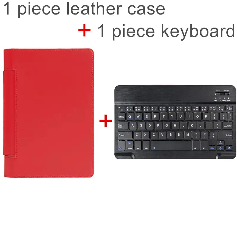 Red Bluetooth клавиатура чехол для lenovo Yoga Tab 3 Pro 10 YT3-X90 X90F X90M X90L из искусственной кожи Текстура личи планшет чехол Защита - Цвет: Red
