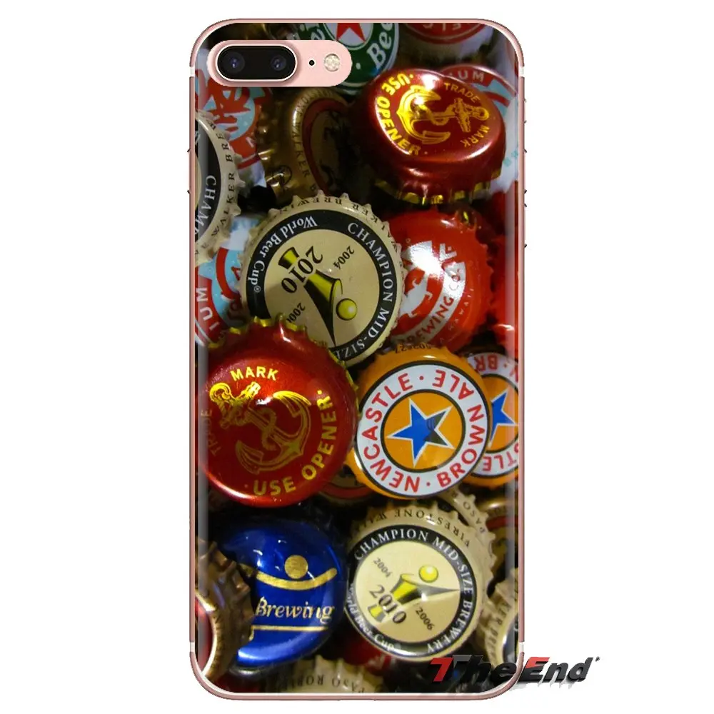 Многие крышки для пивных бутылок узор коллаж чехол телефона Samsung Galaxy J1 J2 J3 J4 J5 J6 J7 J8