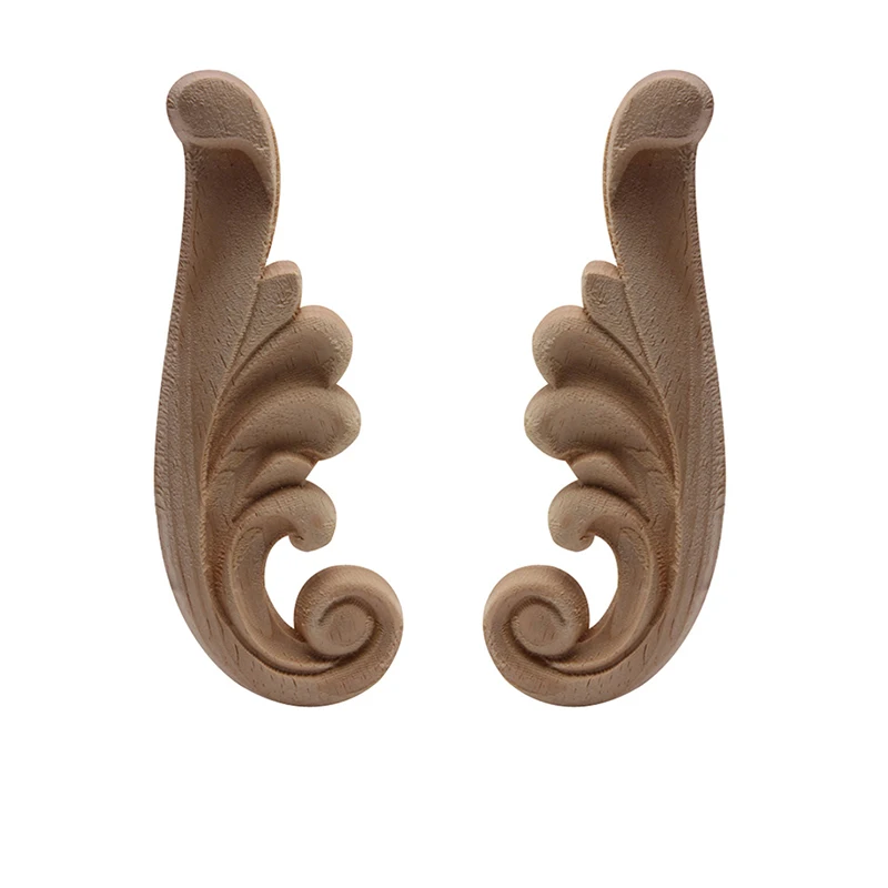 Резьба по дереву линий деревянная Декаль аппликация накладка под старину