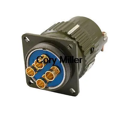 

5.5mm Dia. 4 Pins Aviation Circular Connector Plug AC 500V 100A Y36M-4TK