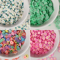 20glot 1000pcs polymer hot soft clay sprinkles colorfully for diy crafts tiny cute plastic slimes cake nail art accessories 5mm