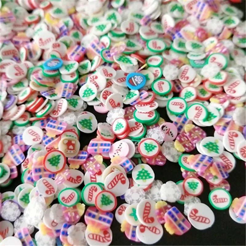 500/1000 шт. 5 мм Смешанные Цветочные глиняные бусины для украшения рукоделия плоский