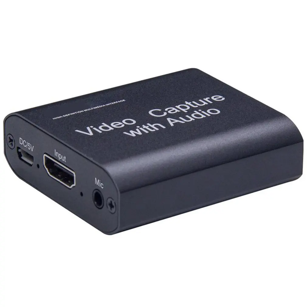 

HDMI-совместимый C Ture Game Live 4K Ультра микрофон Входное игровое живое устройство видеоконференций устройства для производства фильмов