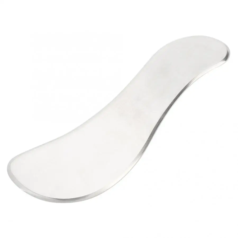 

Stainless Steel Care Body Neck Release GuaSha Scraping Plate Board Muscles Massager Tool