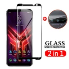 Защитная пленка для объектива камеры 2 в 1, закаленное стекло для Asus ROG Phone 5 5s Pro 3 Phone3 ZS661KS  Strix