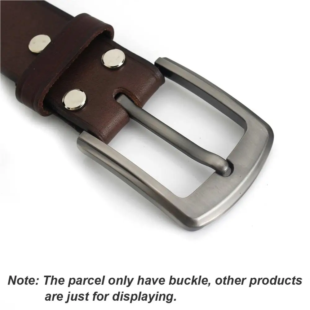 Металлическая мужская повседневная пряжка для ремня из цинкового сплава