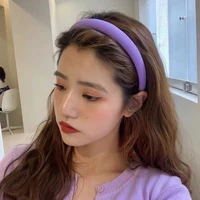 korean simple style plastic hairband headband women sports hair band hoop solid hoop bangs hairstyle hairpin hair accessories