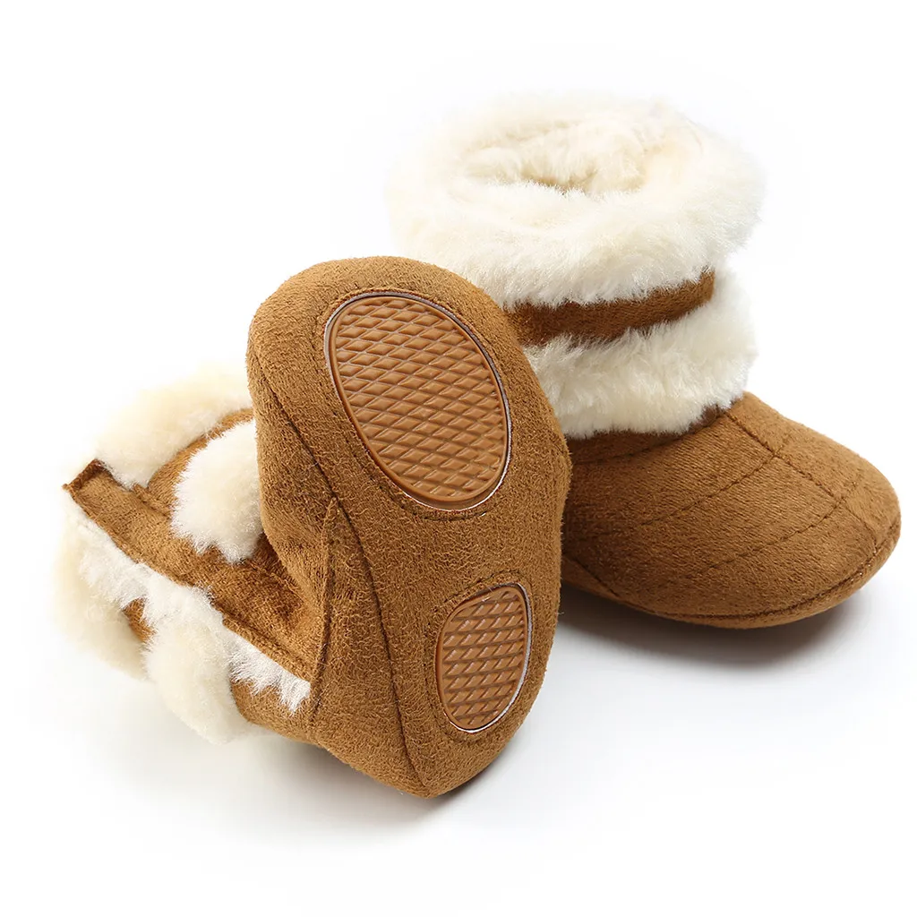 Winter Baby Shoes детская обувь Baby Boots Keep Warm Infant Newborn Baby Girls Boys Outdoor Shoes First Walkers Shoes#0