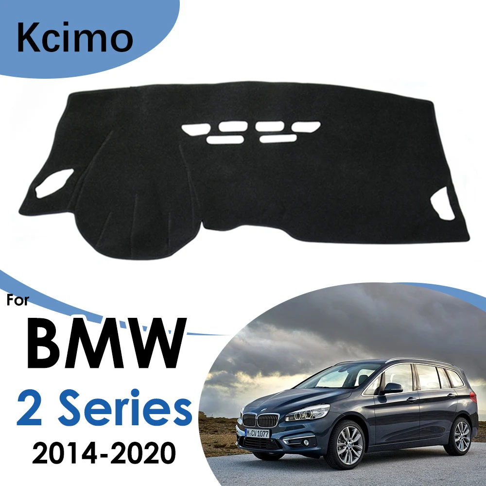 

for BMW 2 Series F22 F45 Coupe Gran Active Tourer Car Dashboard Cover Dashmat Avoid light Sun Shade Carpet Car Accessories