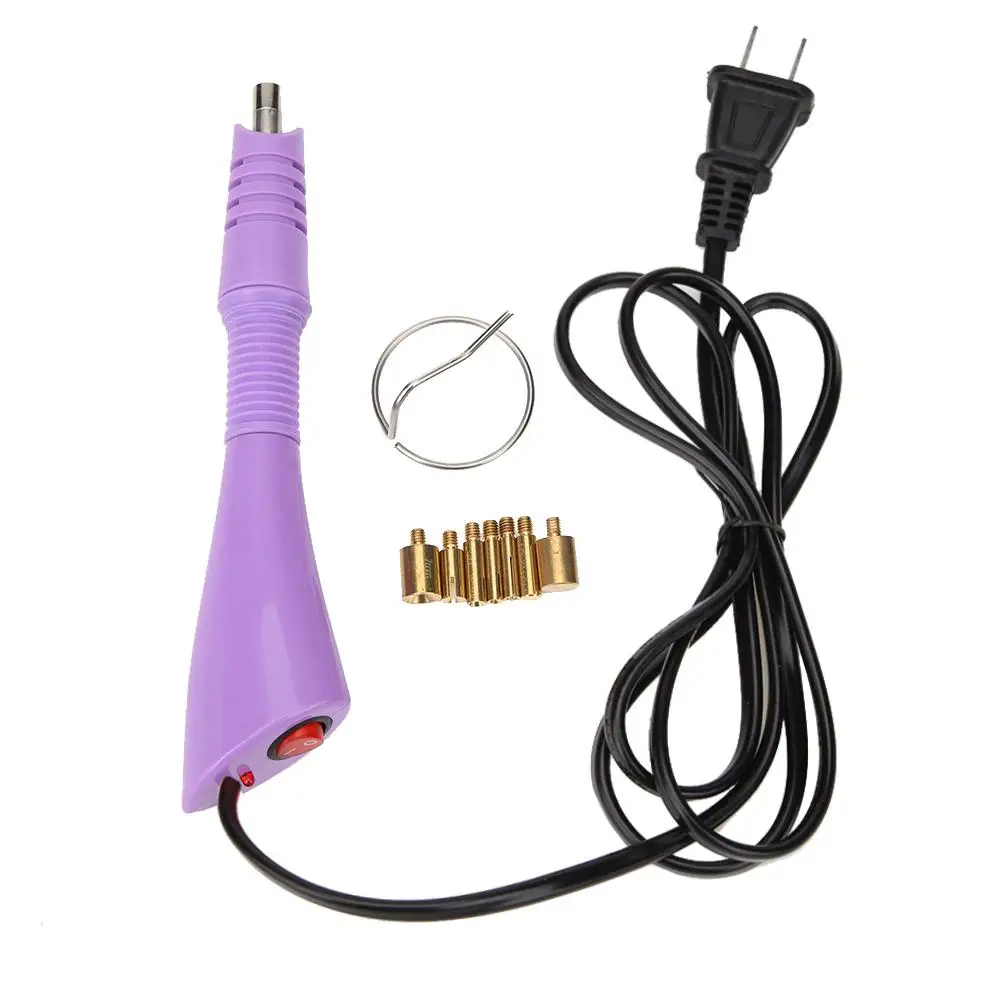 

Fast Heated Hotfix Rhinestone Applicator Iron-on Wand Heat-fix Tool Gun Mixed Size Hot Fix Rhinestones Glass Diamond Fast Heate