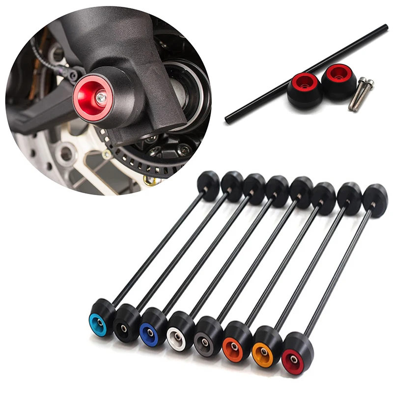 Подходит для мотоцикла DUCATI MONSTER S4R S4 R 2003-2008 передняя и задняя оси защита колес