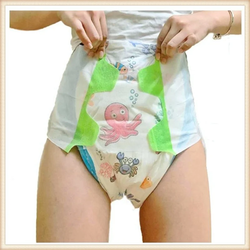 

DDLG Adult Baby Size Diapers Little Space Custom Daddy Baby Girl Lover Adult ABDL Diaper Plus Size