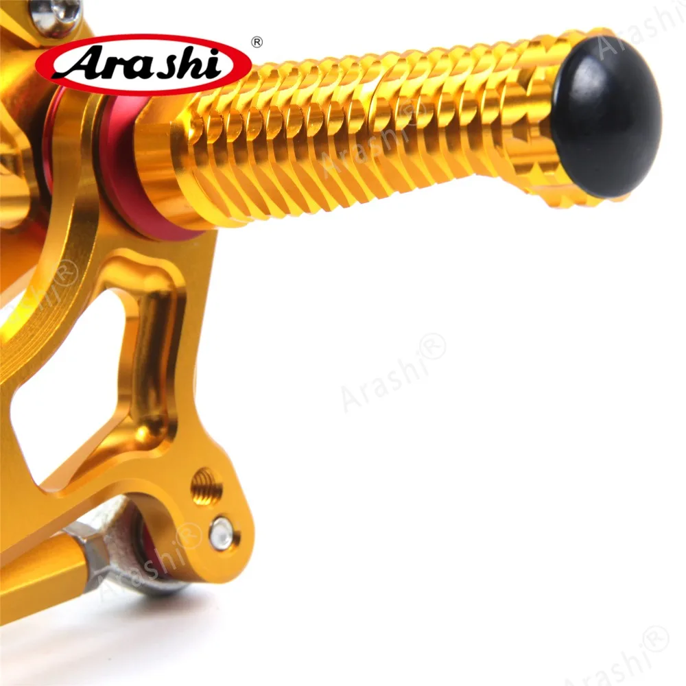 Араши для KAWASAKI NINJA ZX6R 2009- ЧПУ Регулируемая подножка подножки Rearset мотоциклетные ZX-6R ZX636 2010 2011 2012 2013