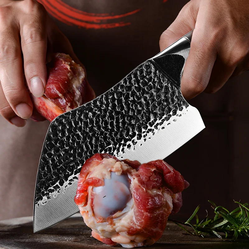 Нож мясника Grandsharp 7 5 дюйма из высокоуглеродистой нержавеющей стали | Дом и сад