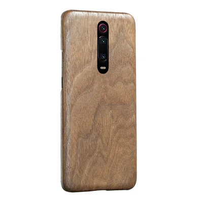 Walnut Чехол для телефона из натурального дерева для Xiaomi 9T PRO, Redmi K20 Pro, чехол, покрытие из черного ледяного дерева, грецкого ореха, розового дерева - Цвет: Walnut