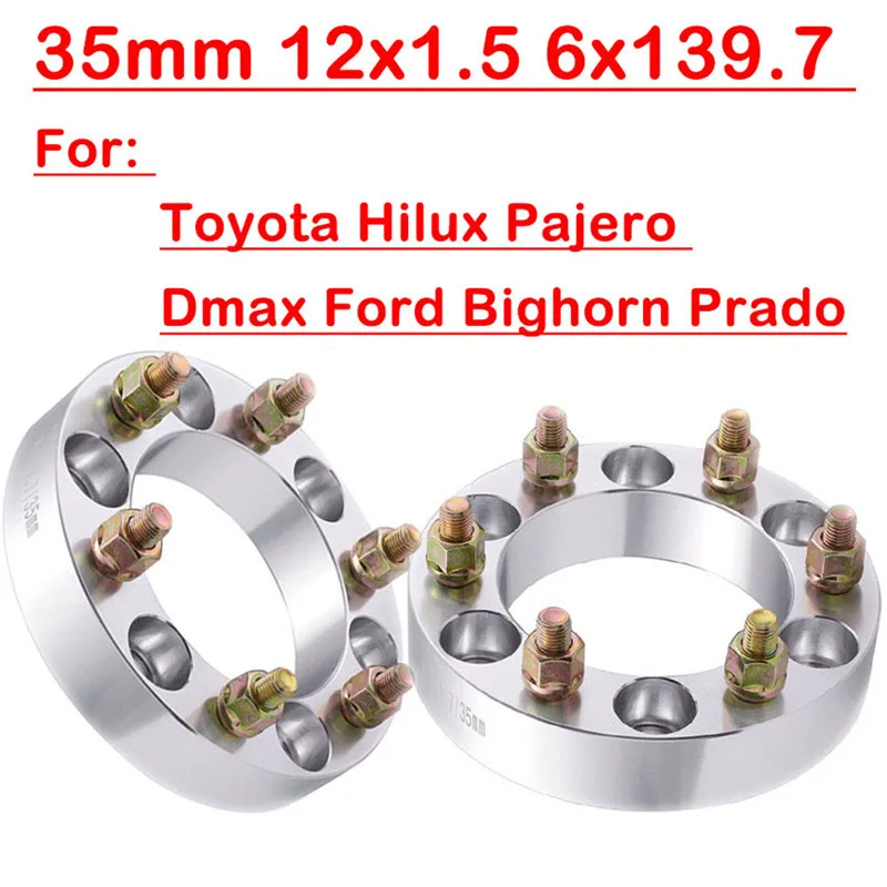 

2 шт., колесные прокладки для Toyota, 6x139,7x12x1,5 мм, 35 мм