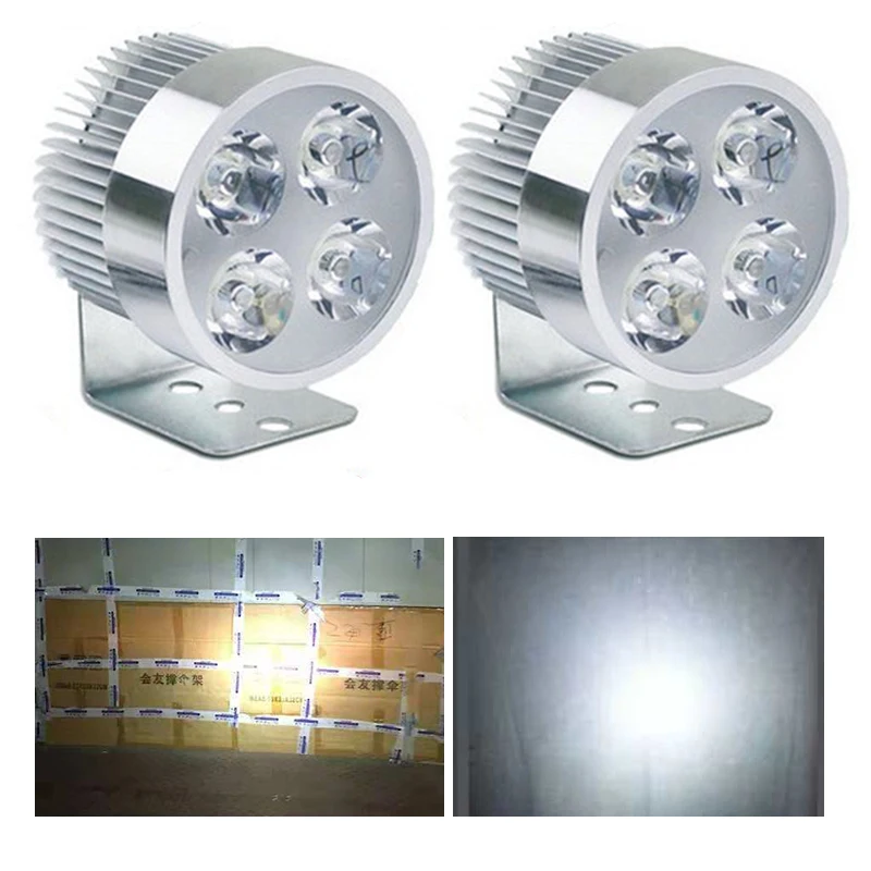 

Led Burst Flashing Spotlights Electric Car Headlights Motorcycle Headlights Modified Strong Light Spotlight Super Bright 12V-85V