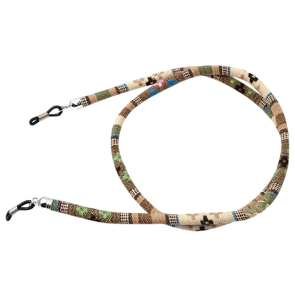 Модные очки цепи Силиконовые петли очков солнечные с цепочкой для чтения шнуры