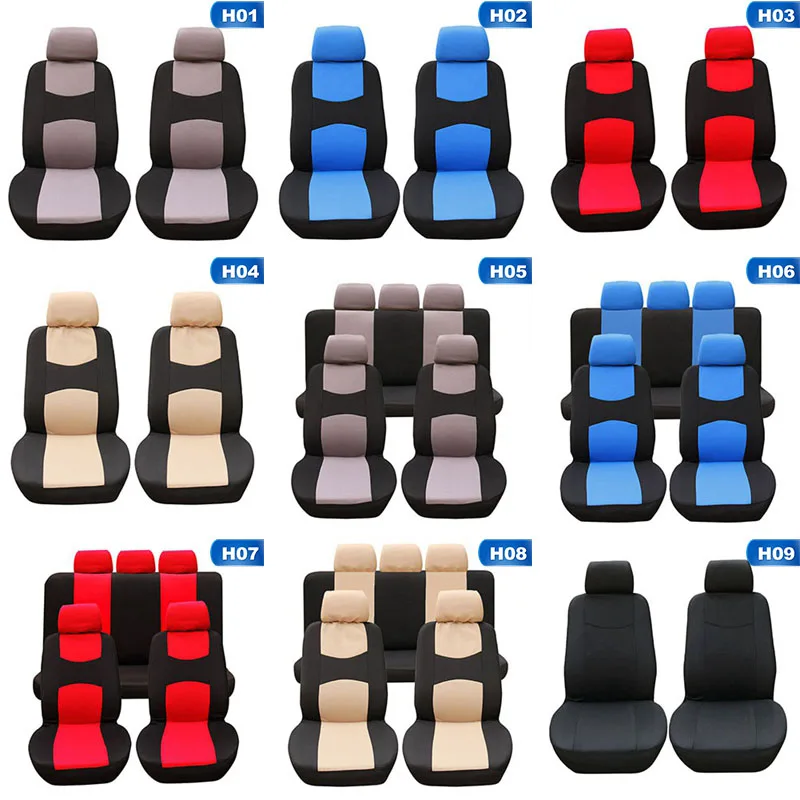 Полный набор чехлы для сидений автомобиля Универсальный Fit Автомобильные
