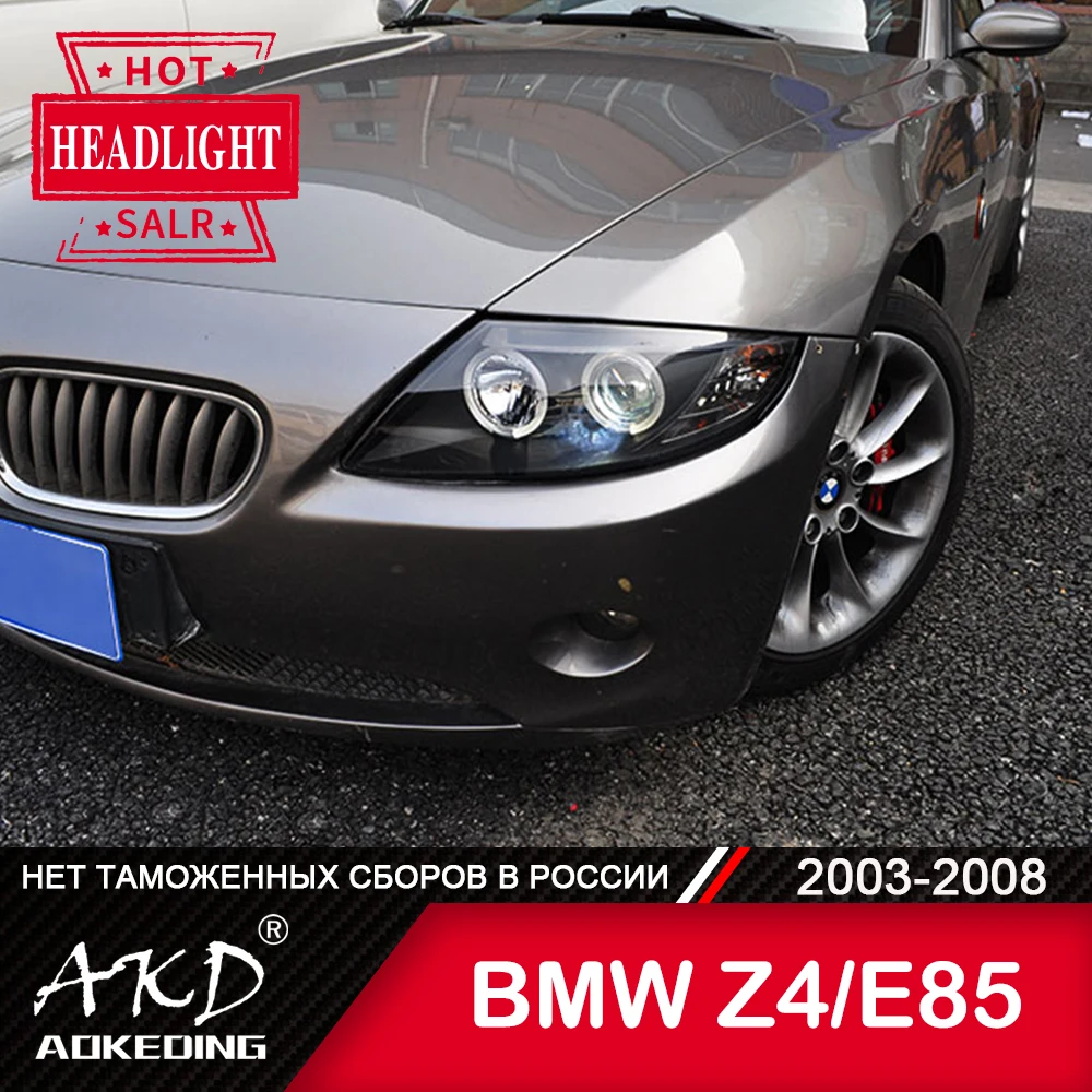 

Для автомобиля BMW Z4 E85 фара 2003-2008 автомобильный аксессуар туман светильник s дневные ходовые светильник DRL H7 светодиодный Bi Xenon лампы BMW Z4 E85 головной светильник s